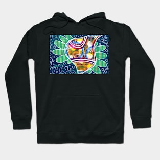 Divine Inspiration (wide version): Inner Power Paintings Hoodie